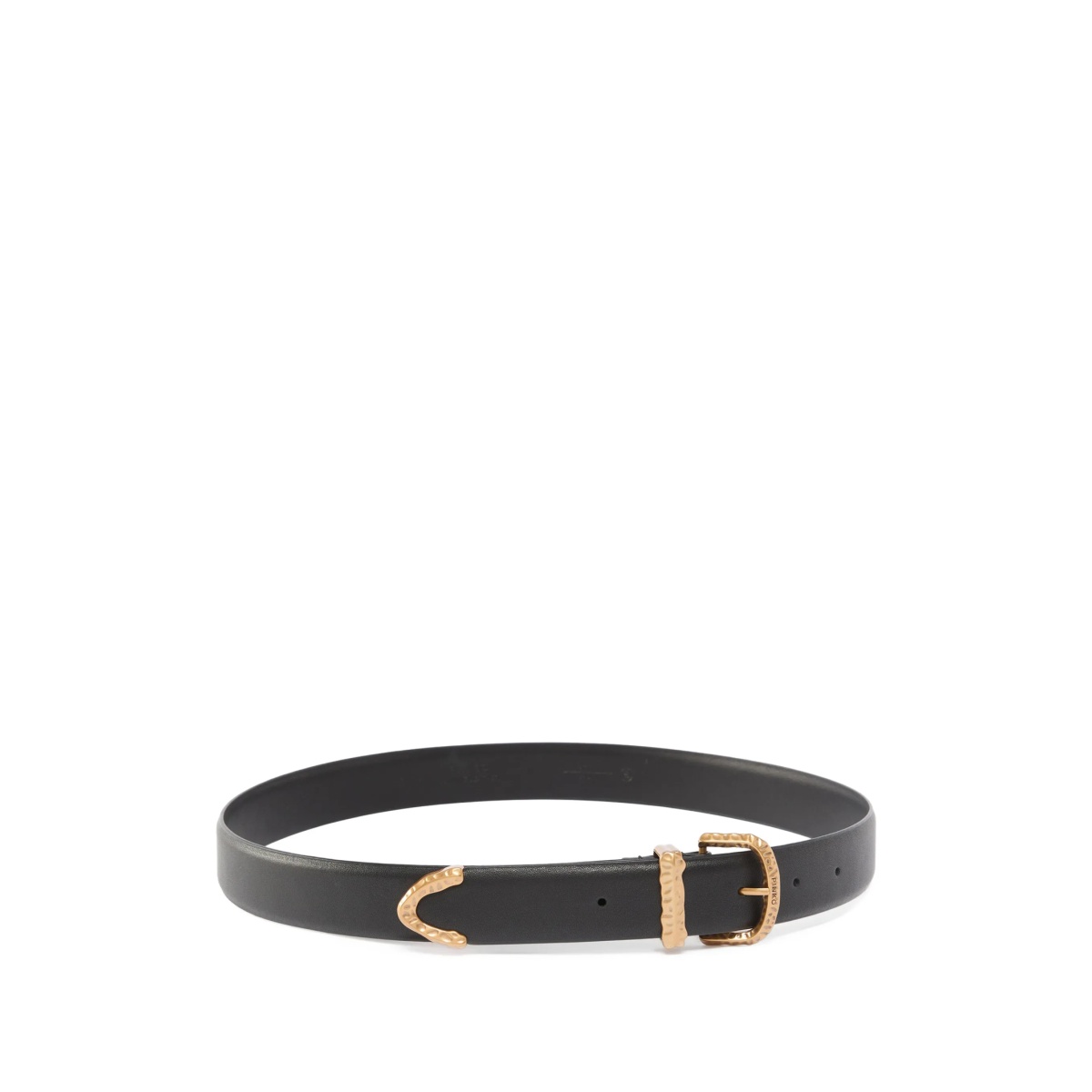 buckled leather belt - Img 2