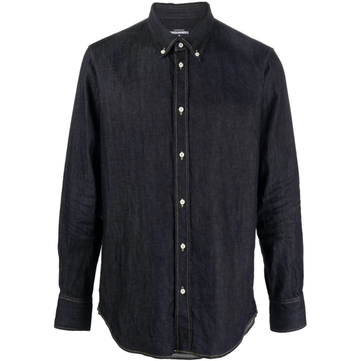 button-up denim shirt