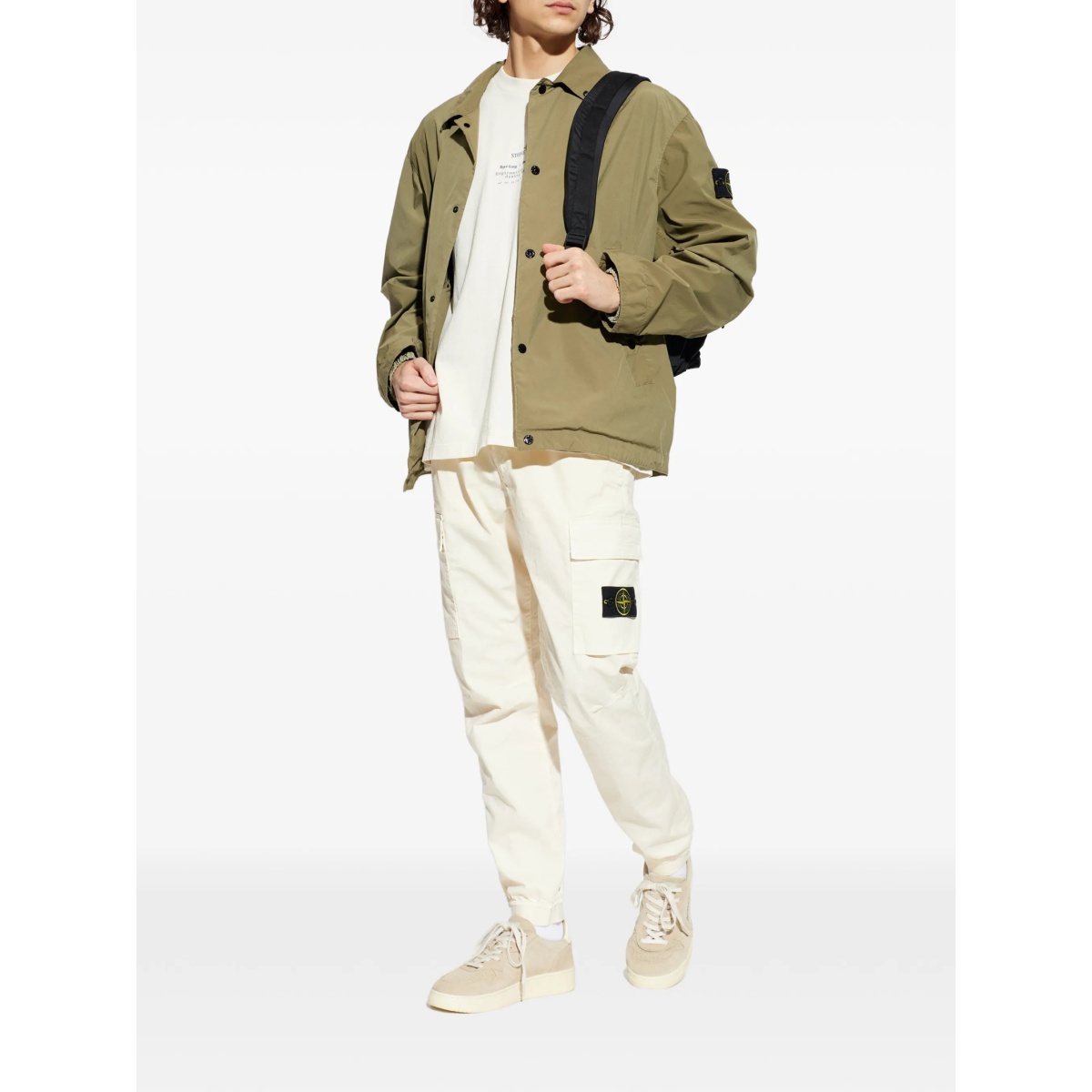 buttoned bomber jacket - Img 2