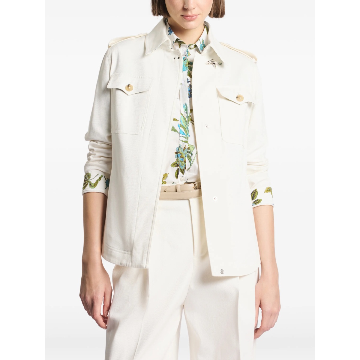 buttoned shirt jacket - Img 3