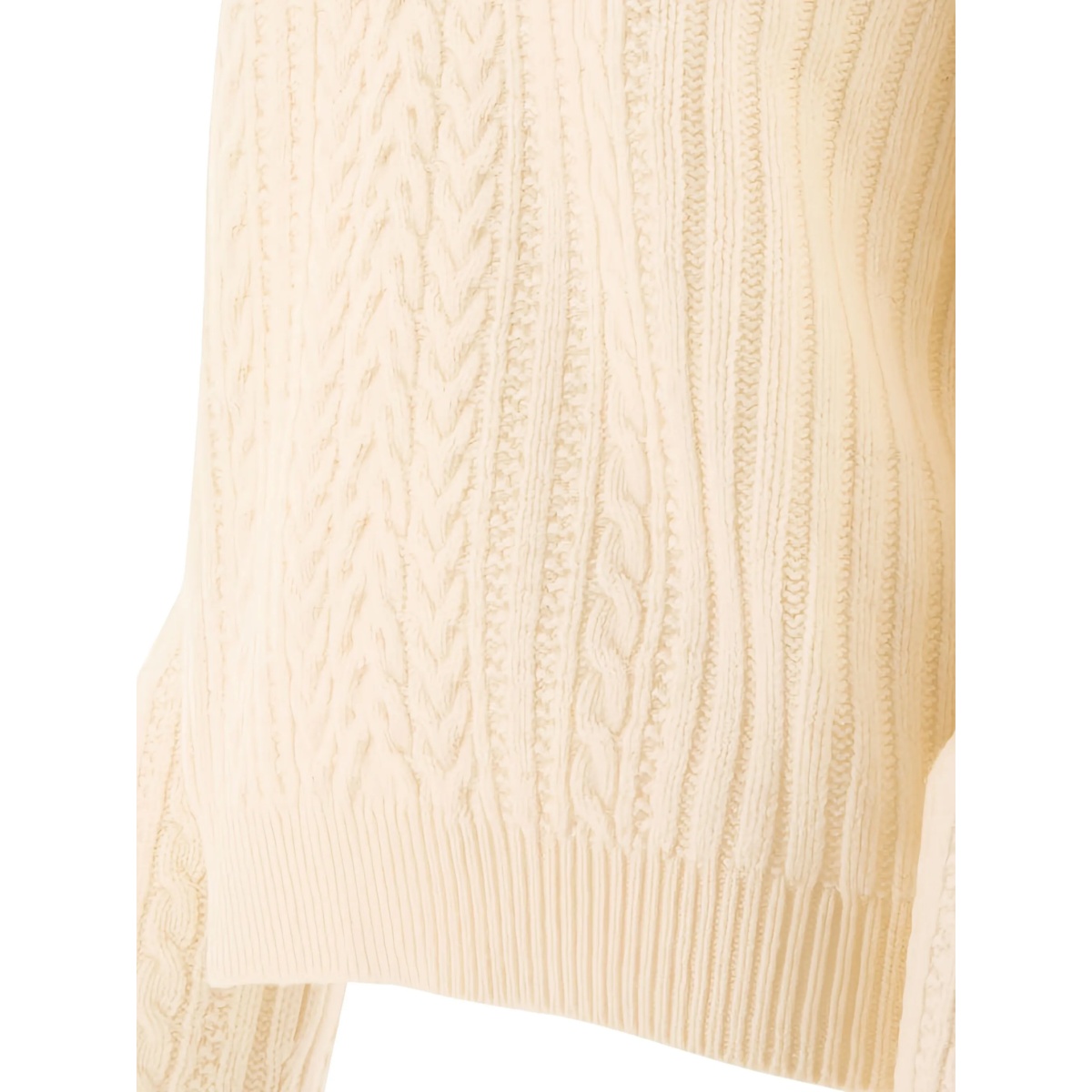 cable-knit ribbed sweater - Img 4