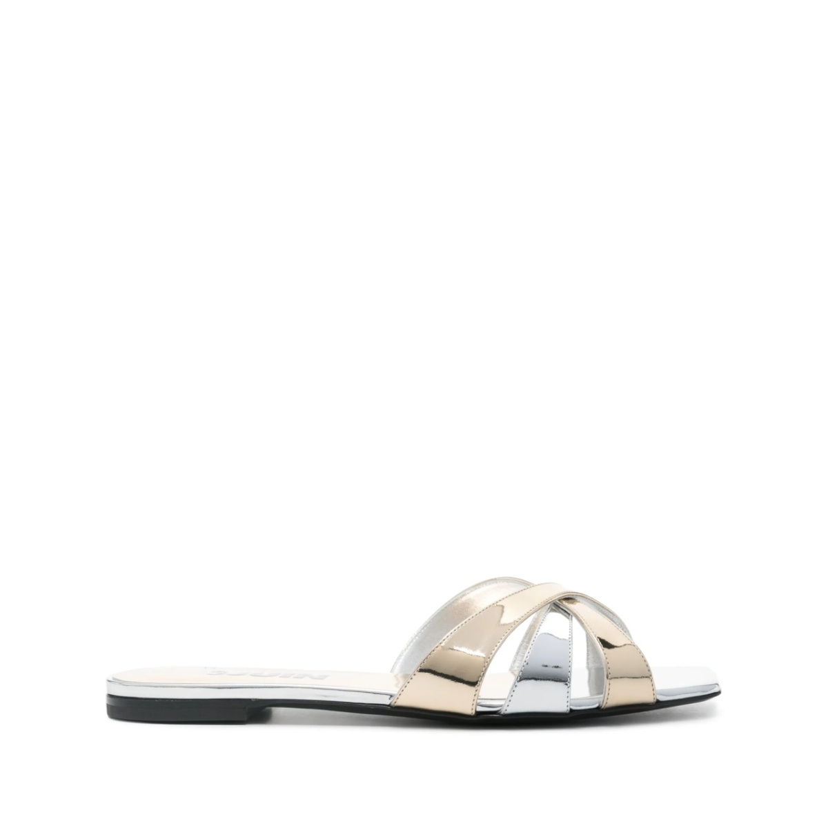 Caris Vegas leather slides