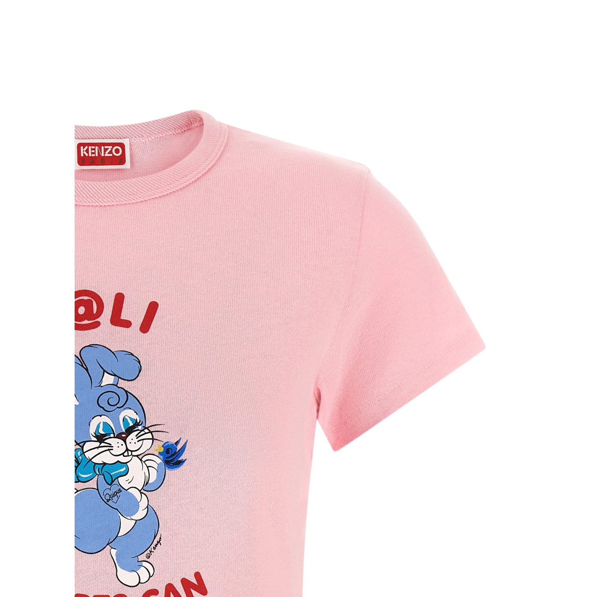 cartoon-print ribbed T-shirt - Img 3