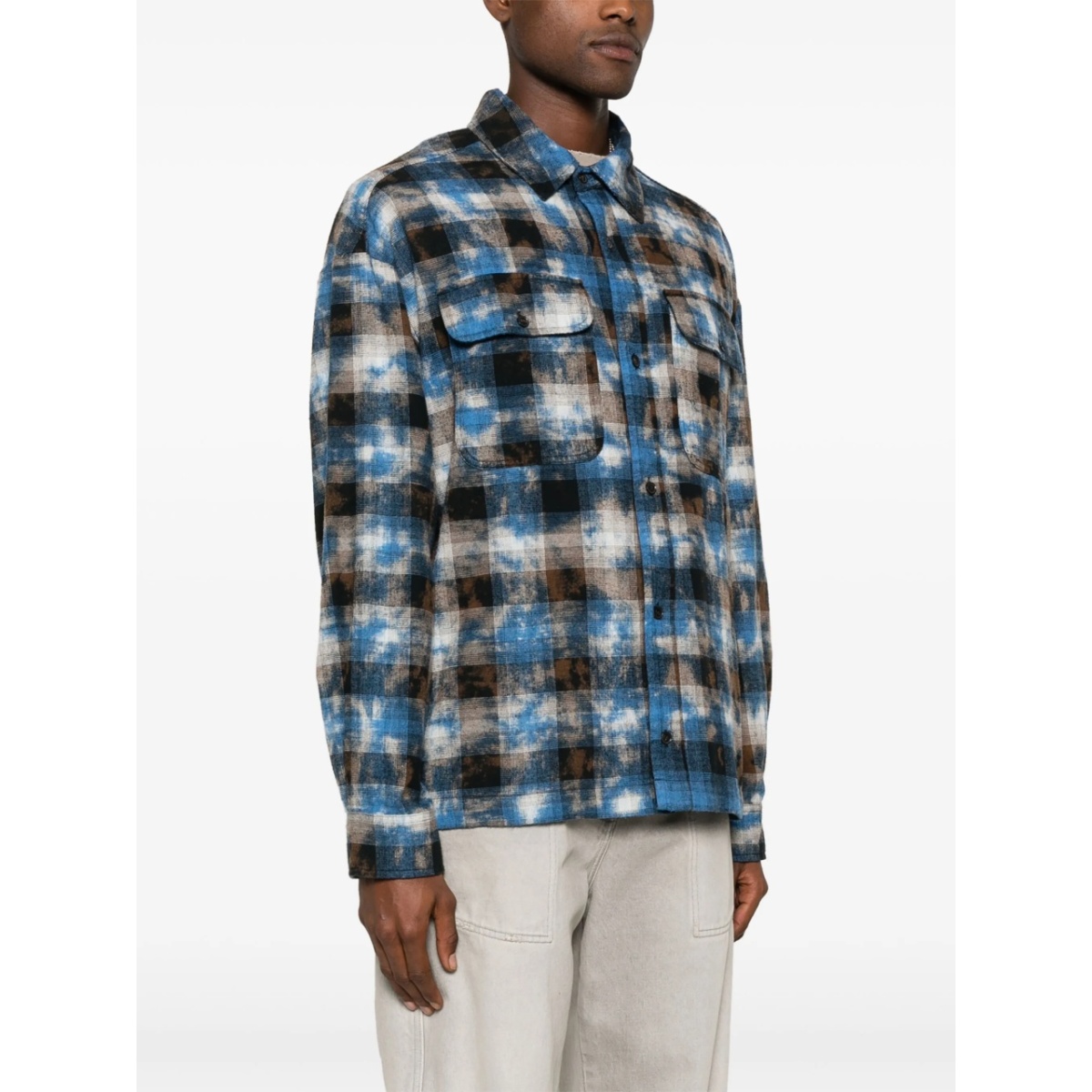 check-pattern shirt - Img 3