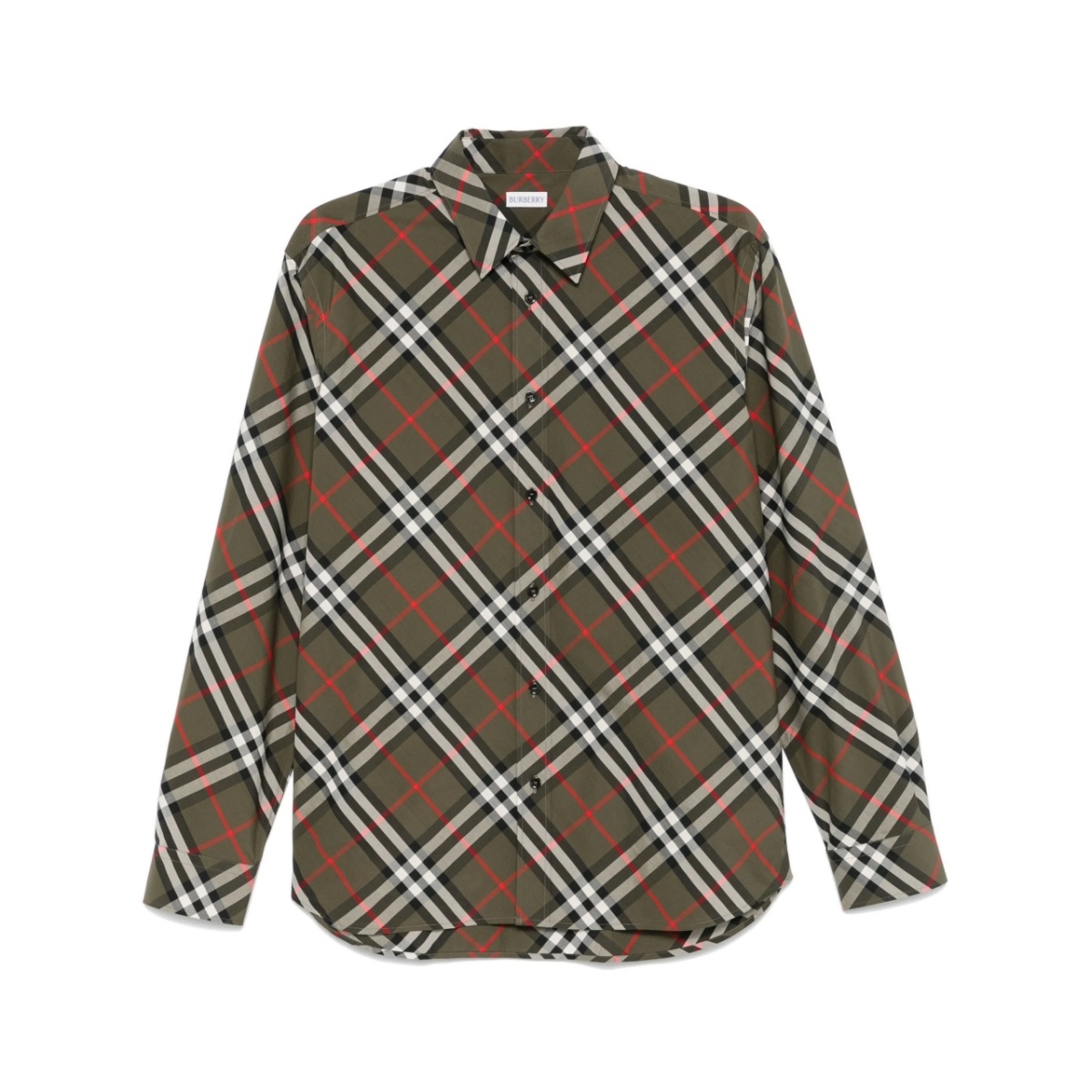check-pattern shirt