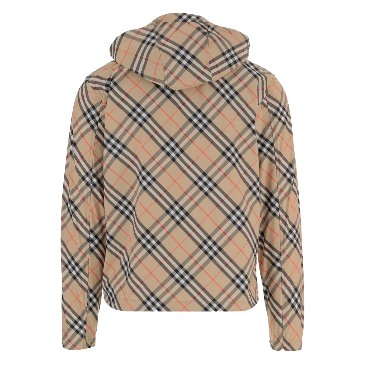 checked hooded jacket - Img 2