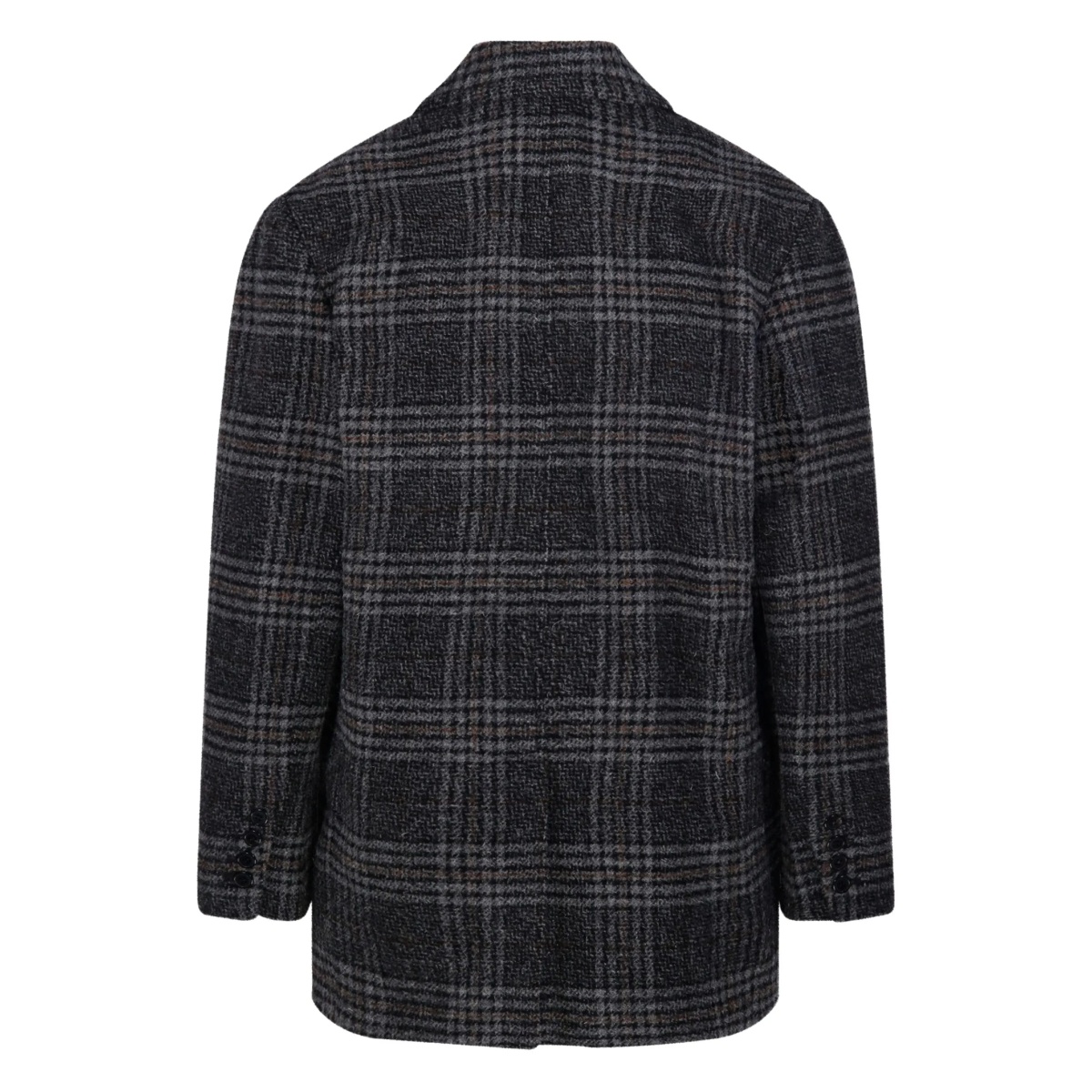 checked single-breasted blazer - Img 2
