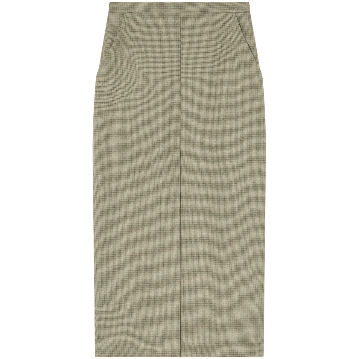 checked skirt