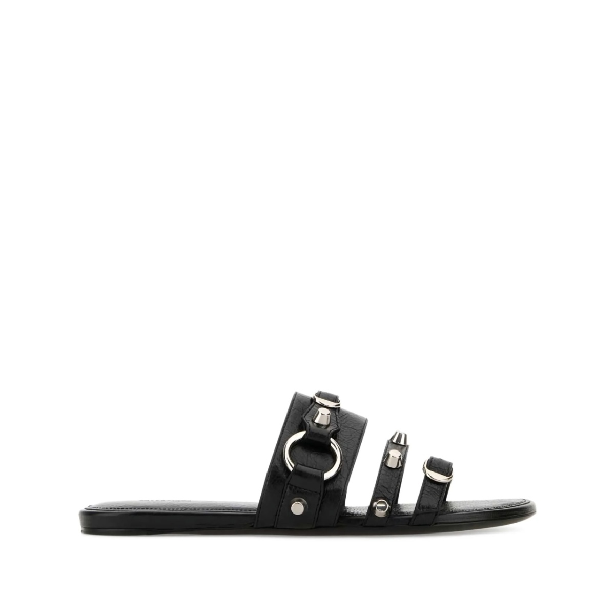 City stud-embellished slide sandals