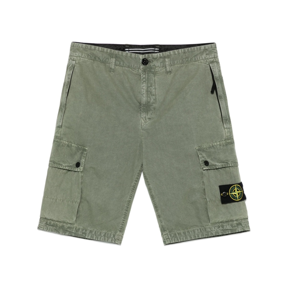 Compass-badge shorts