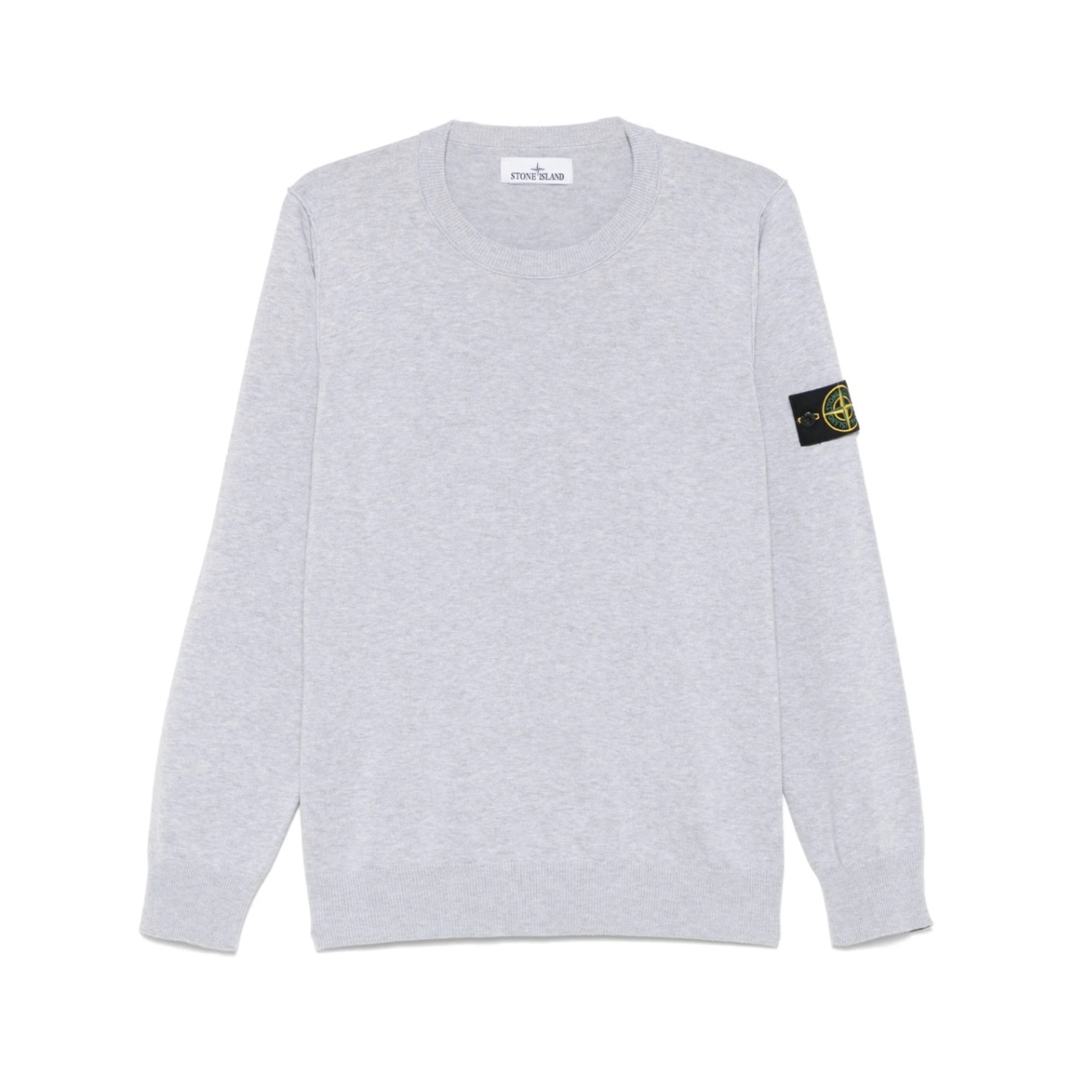 Compass-badge sweater
