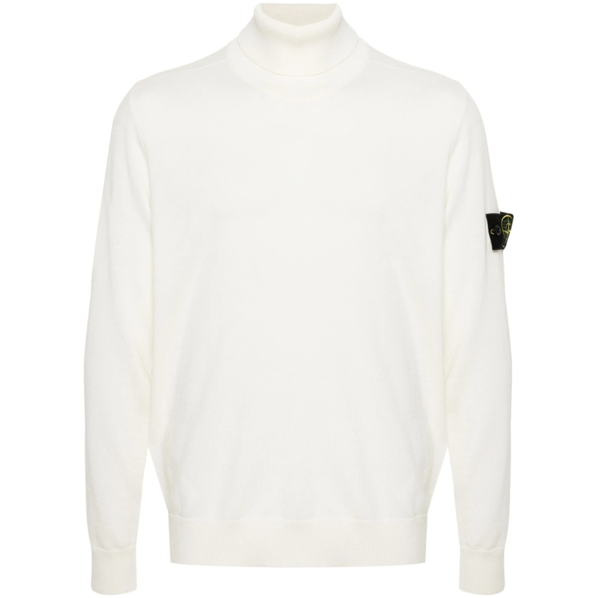 Compass-badge wool jumper
