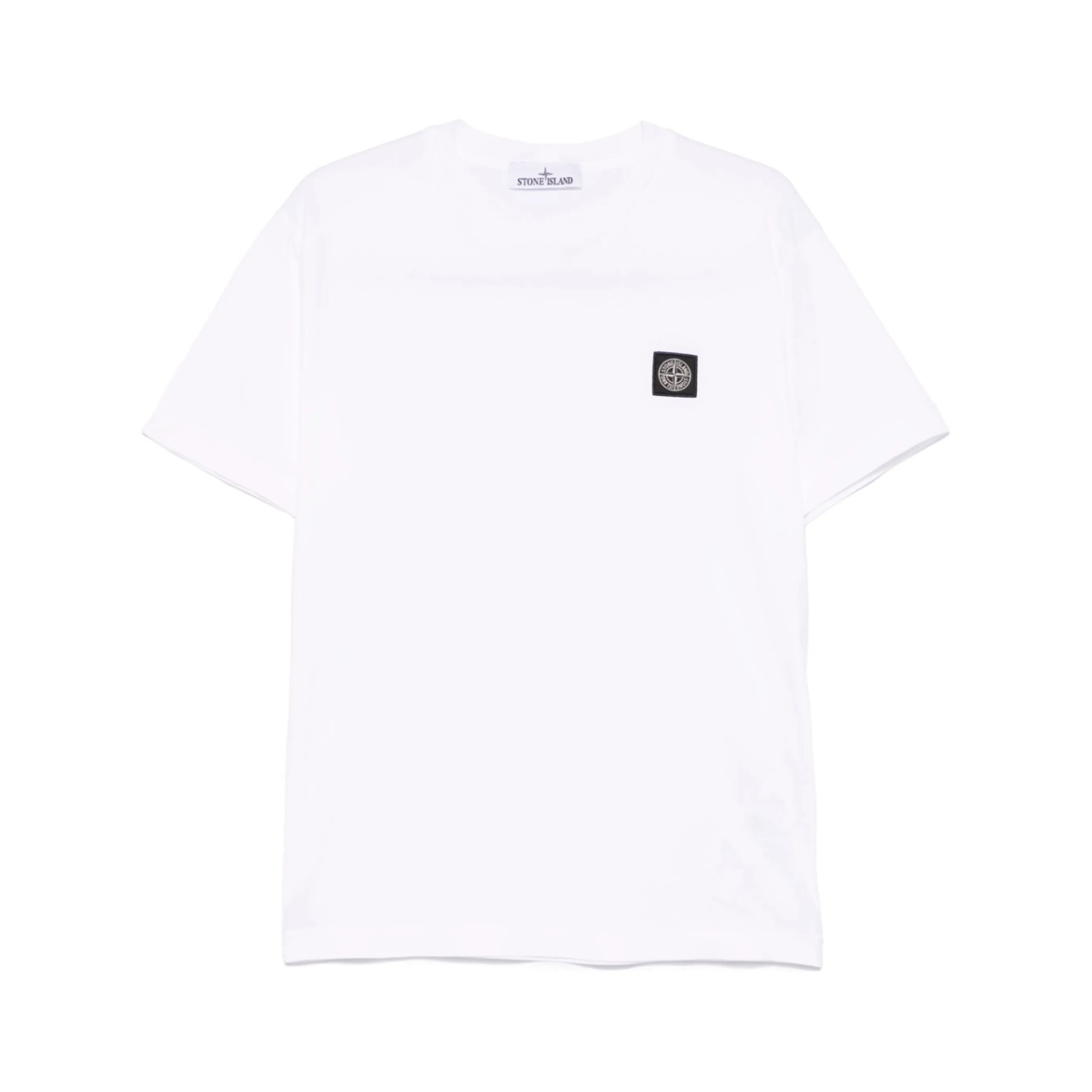 compass-motif t-shirt
