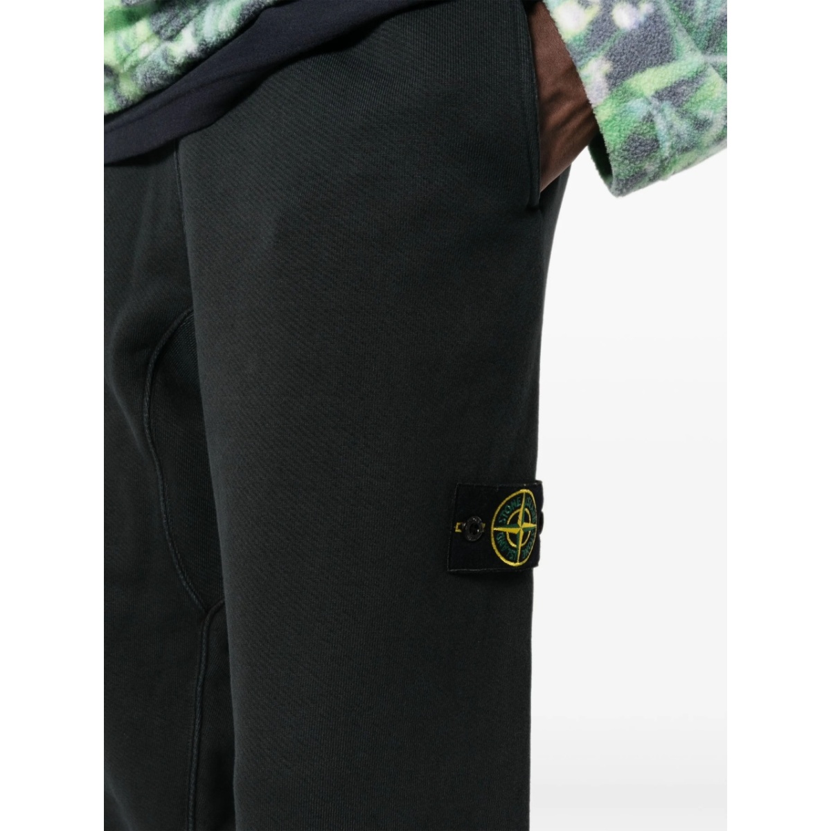 Compass-patch cotton track pants - Img 5