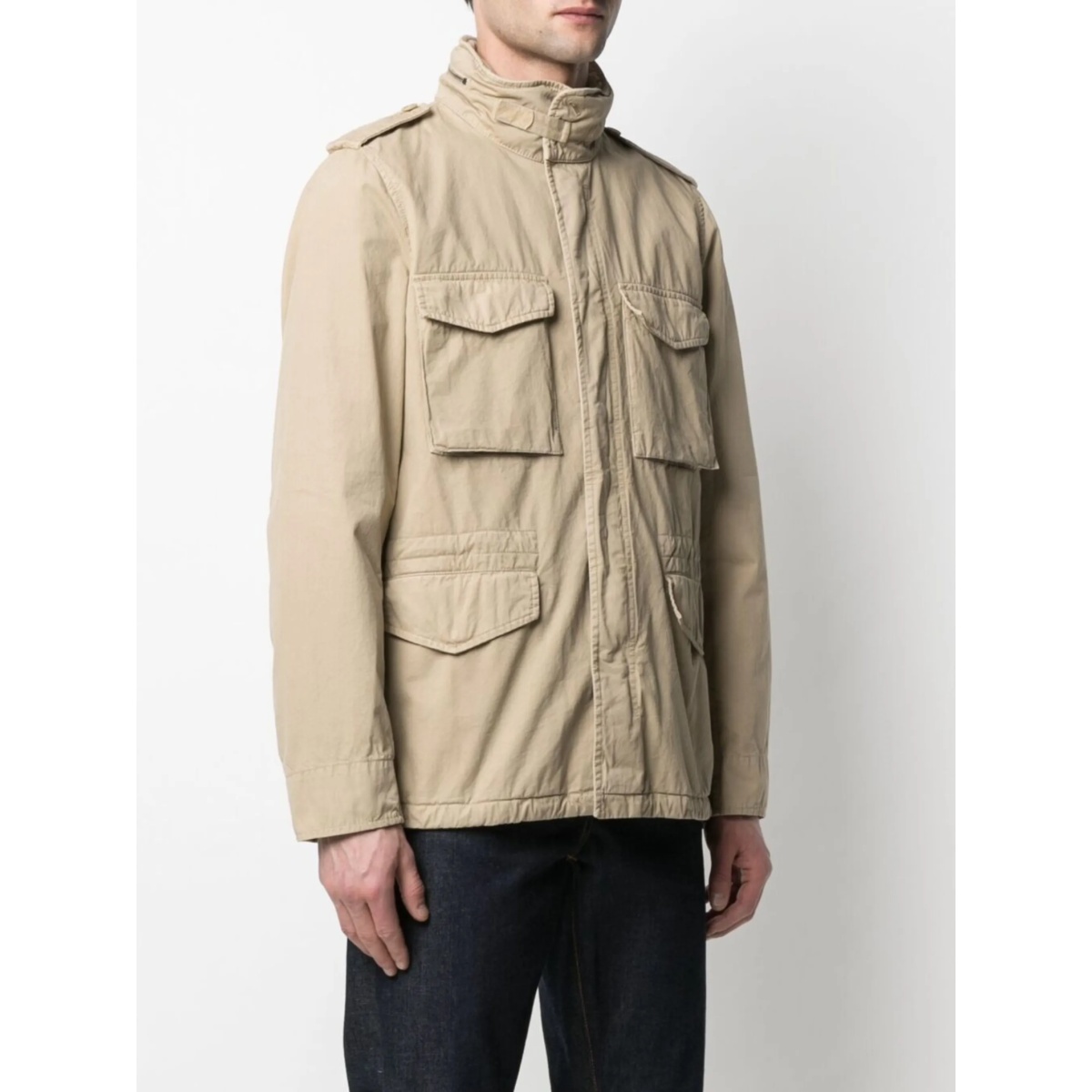concealed hood military jacket - Img 3
