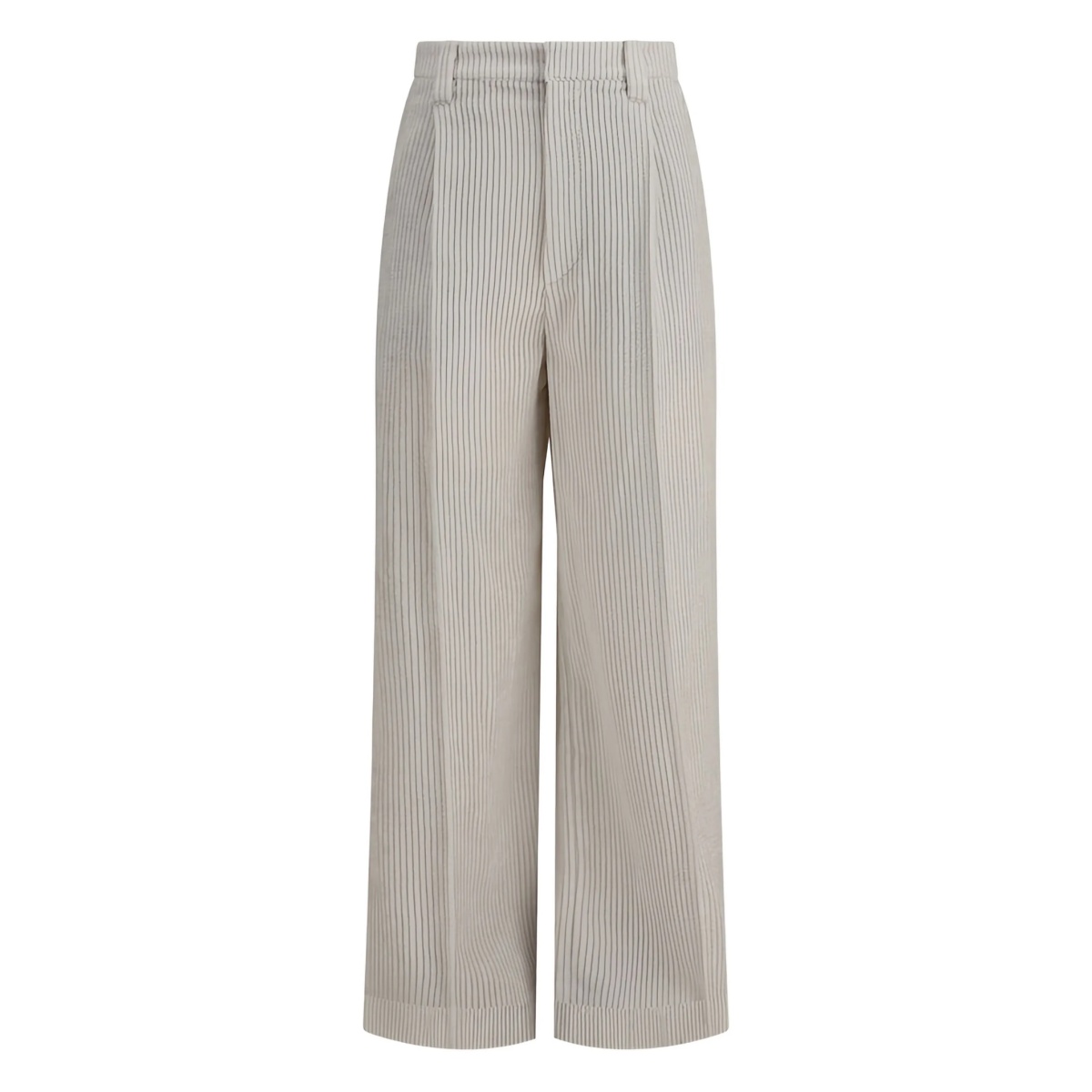 corduroy wide-leg trousers