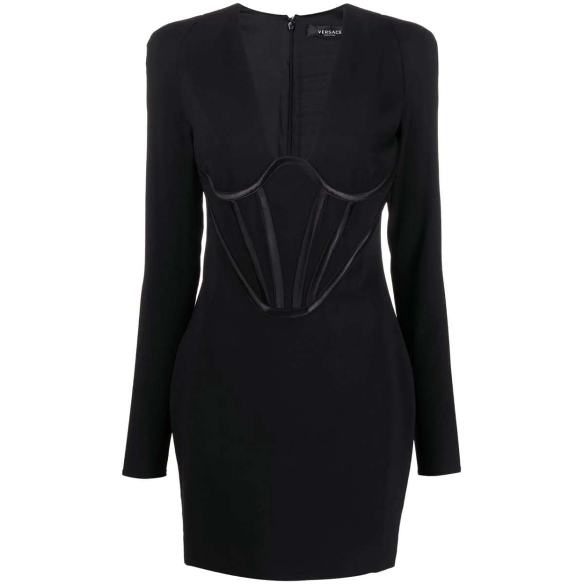 corset-style minidress