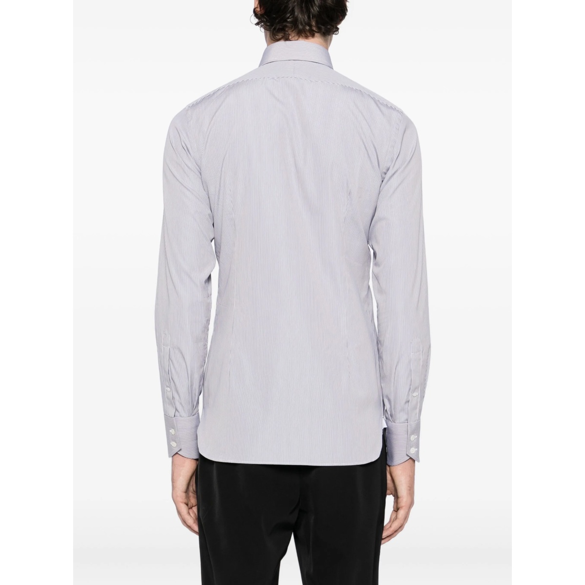 cotton striped shirt - Img 4