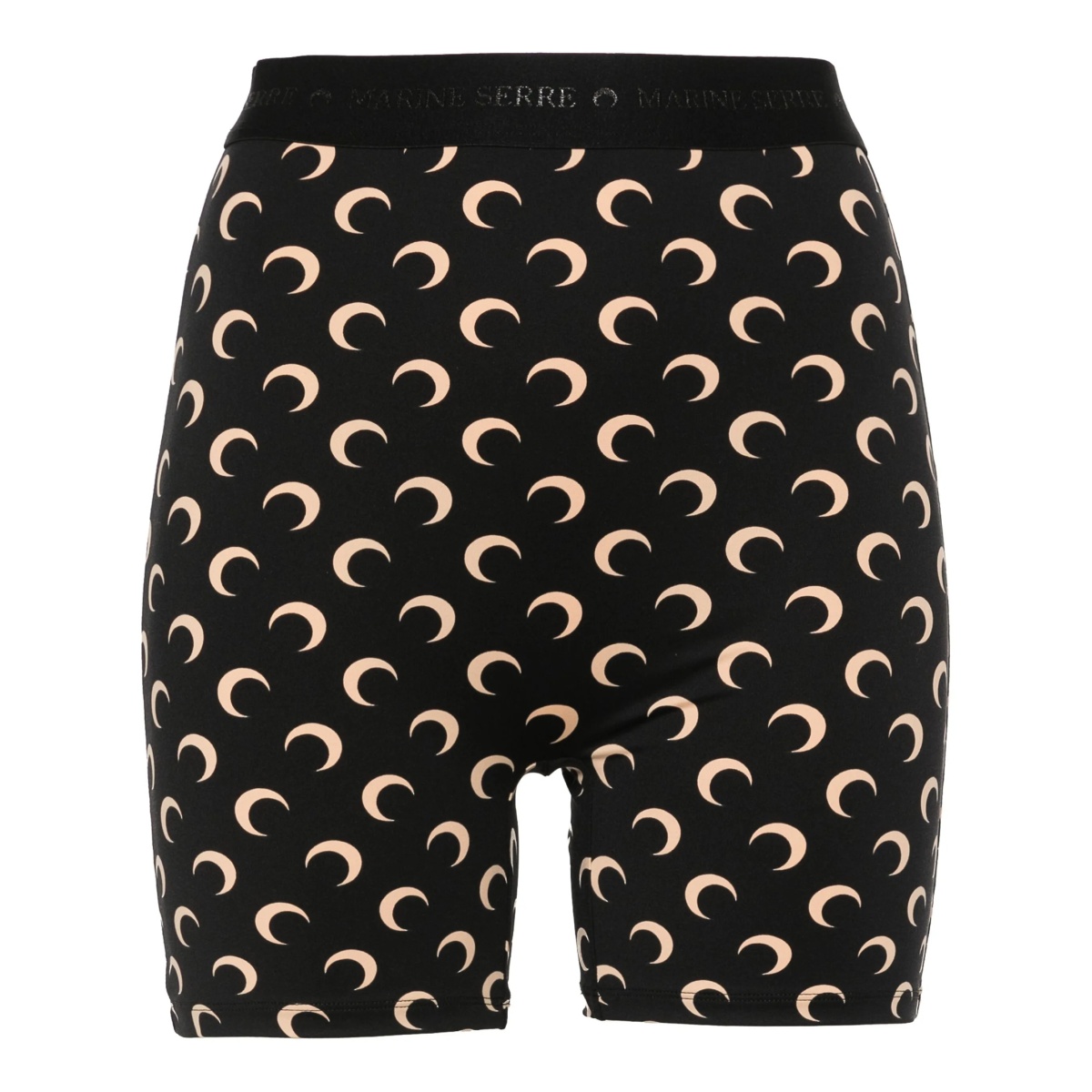 Crescent Moon-print shorts