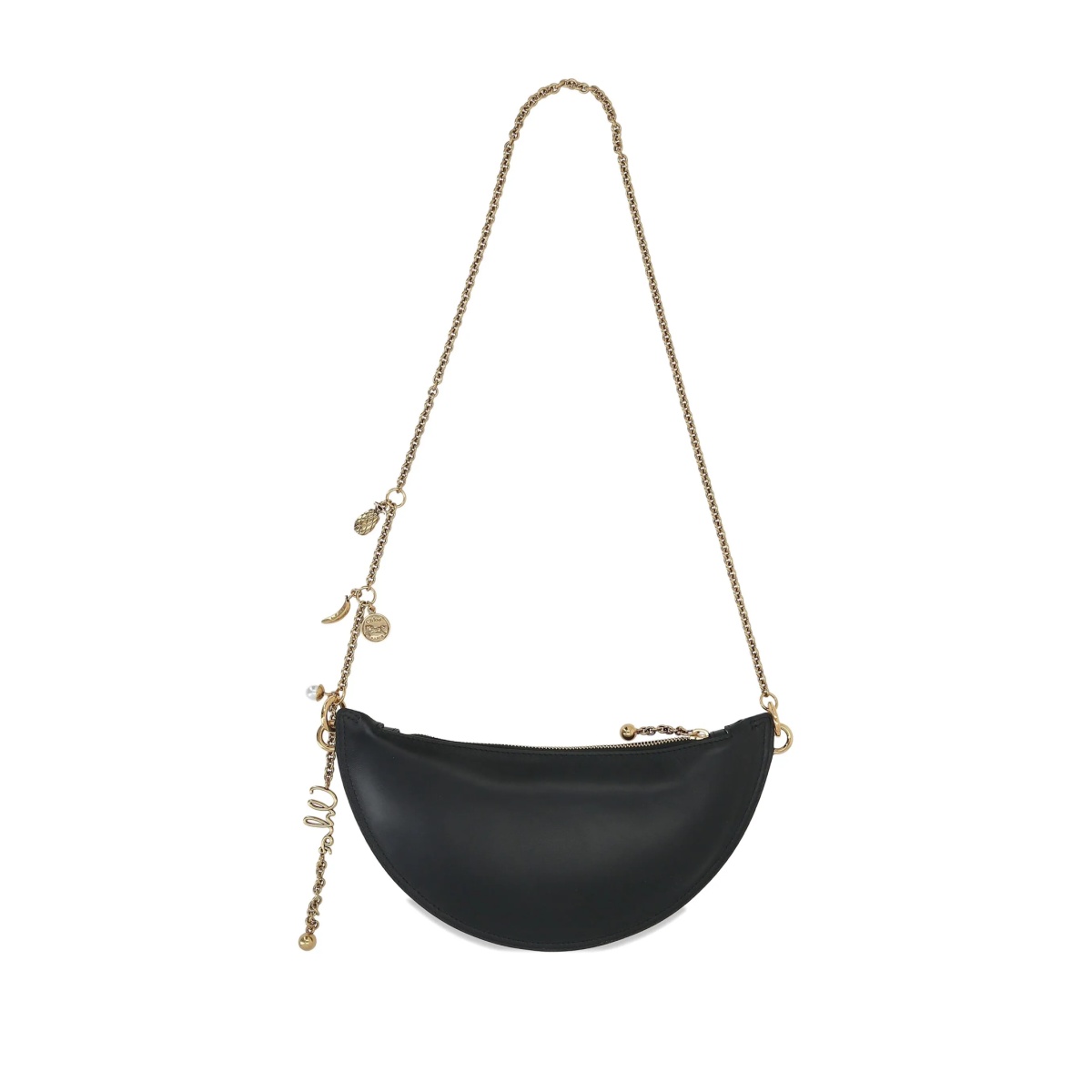 crescent-shaped chain shoulder bag - Img 2
