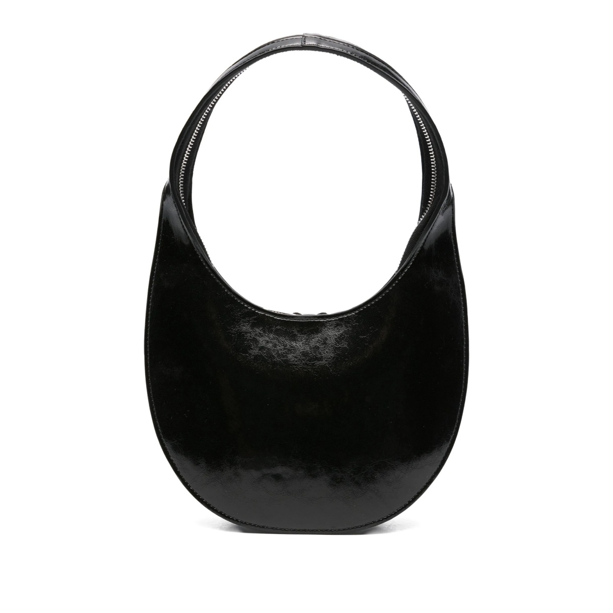 crescent zip tote bag