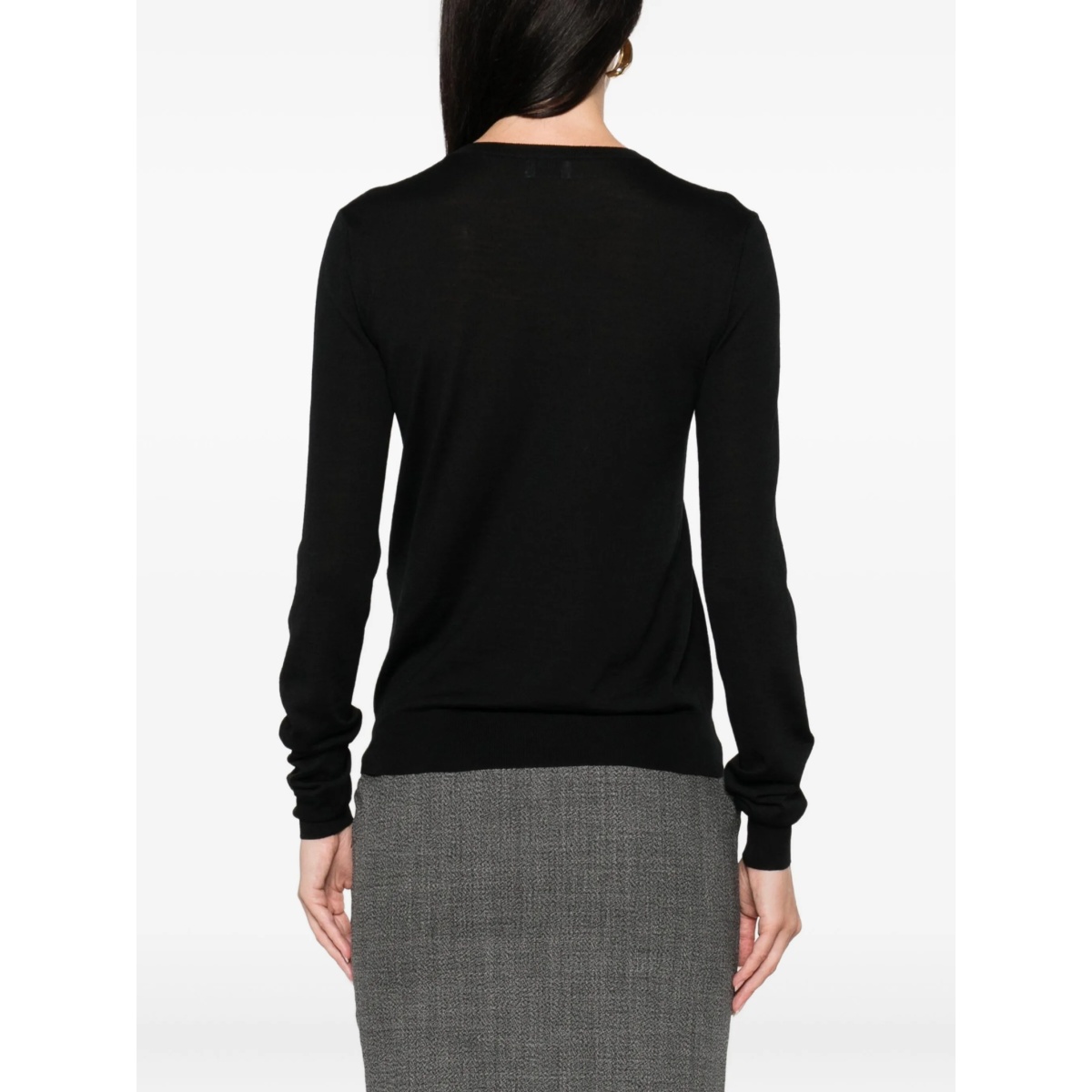 crew-neck wool top - Img 4