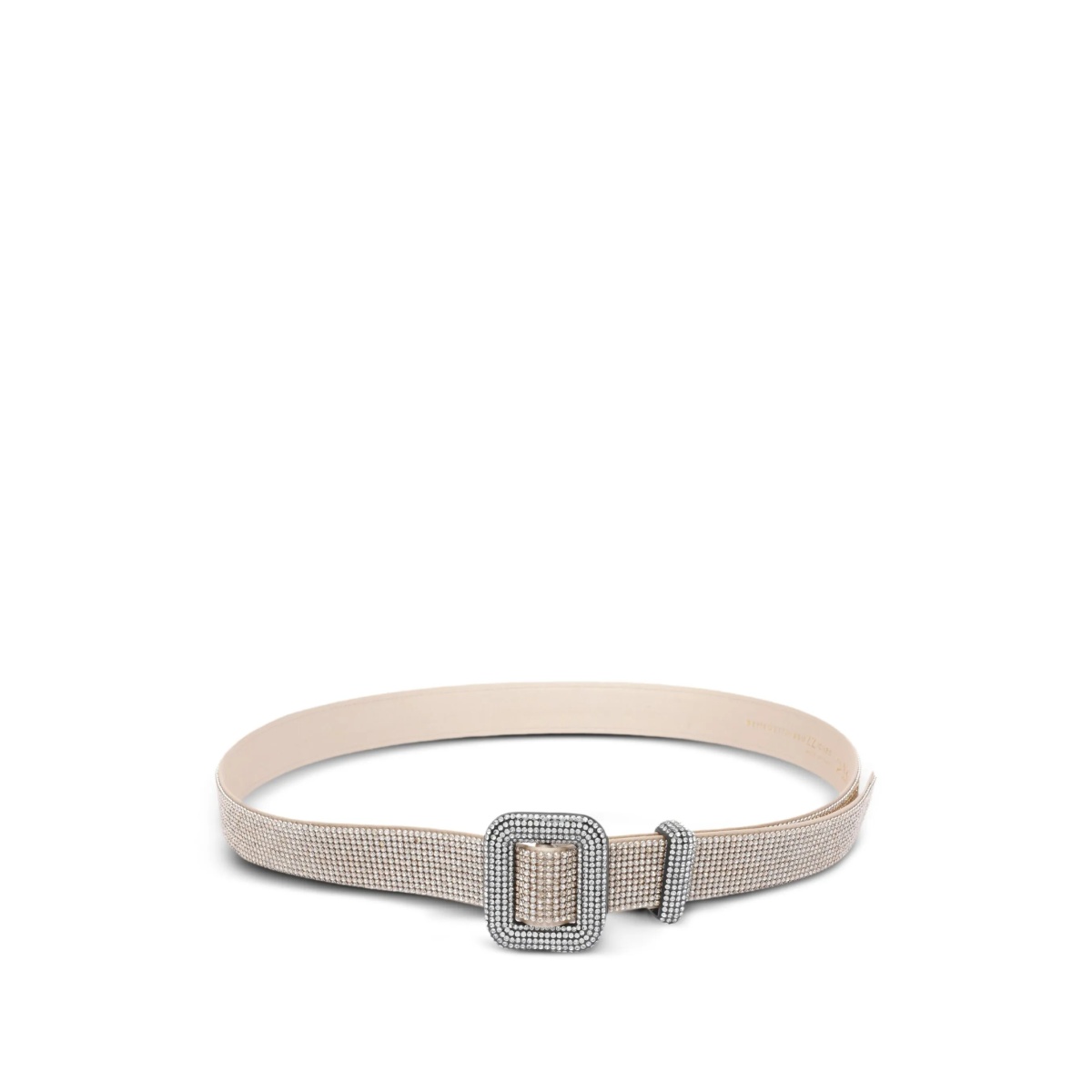 crystal-embellished buckle belt