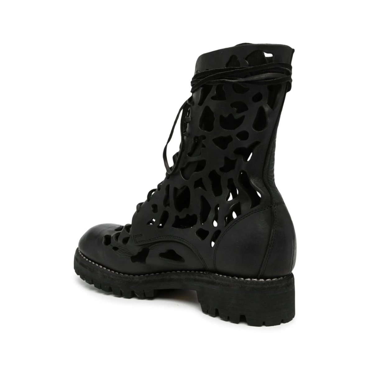 cut-out lace-up boots - Img 3