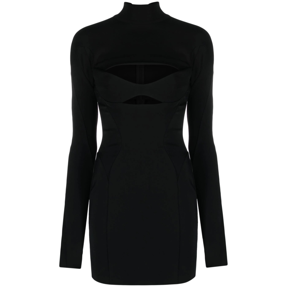 cut-out panelled minidress