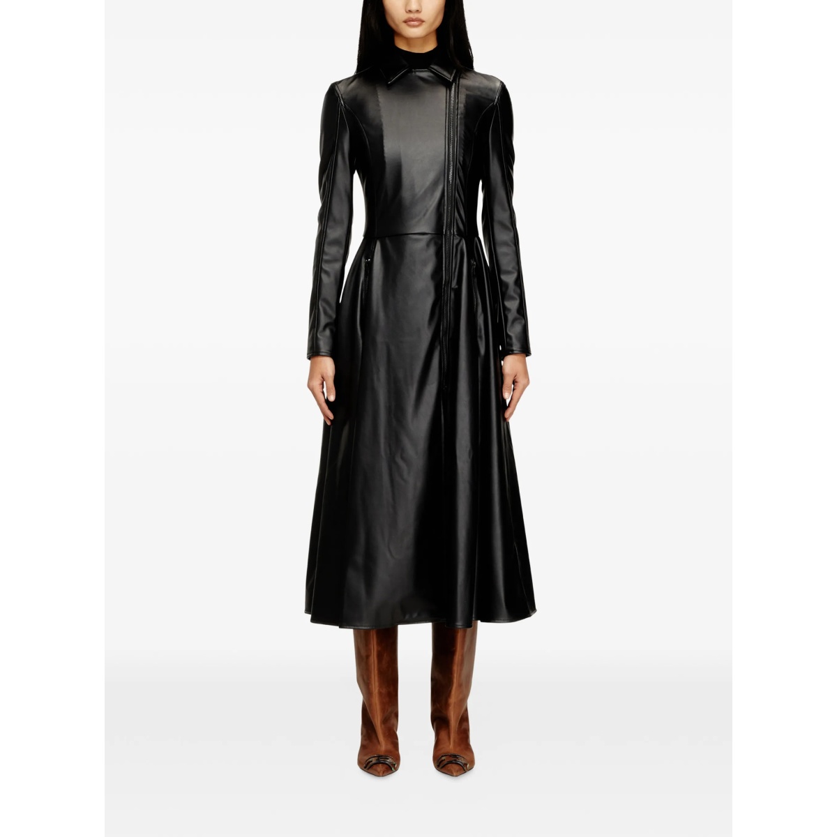 D-Ragon zipped midi dress - Img 4