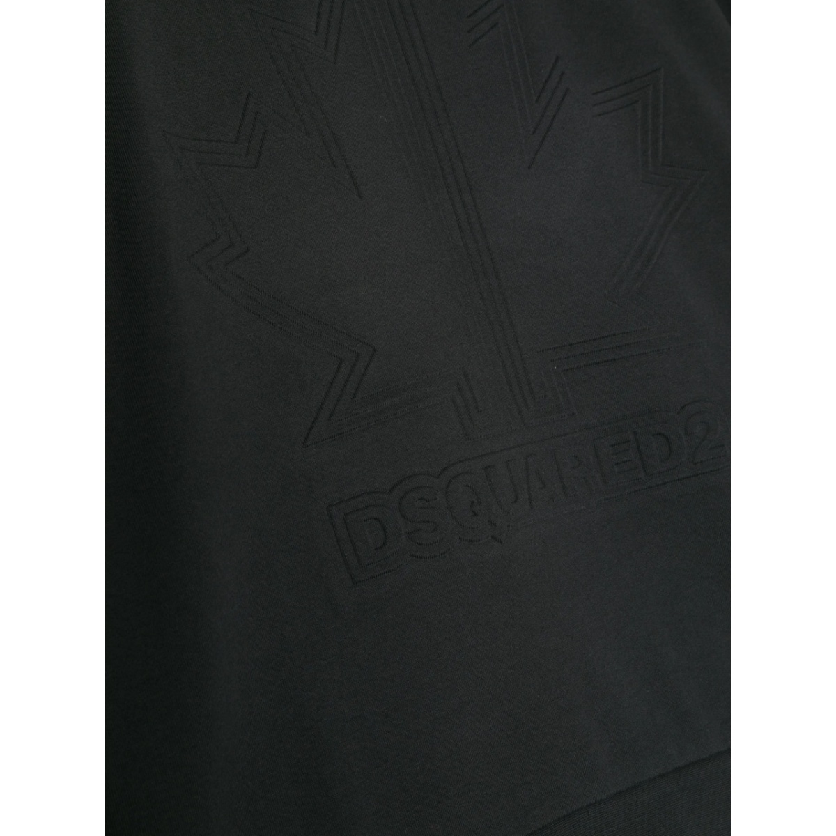 debossed-logo cotton sweatshirt - Img 3
