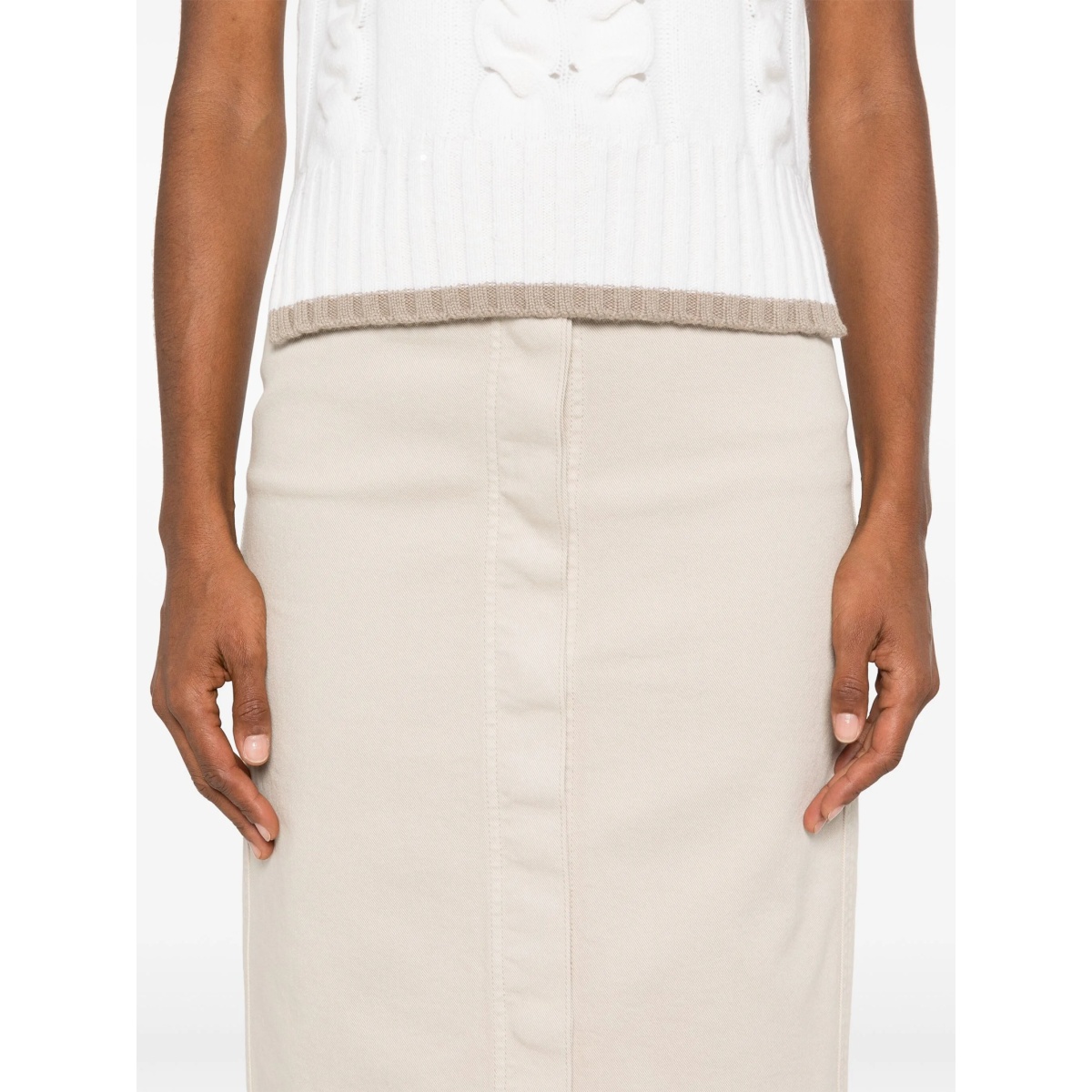 denim midi skirt - Img 5