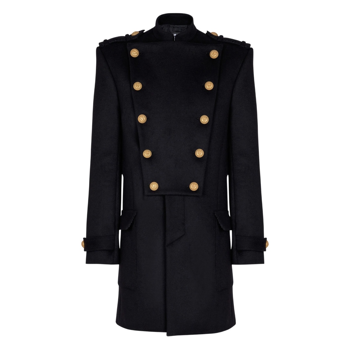 detachable-bib coat