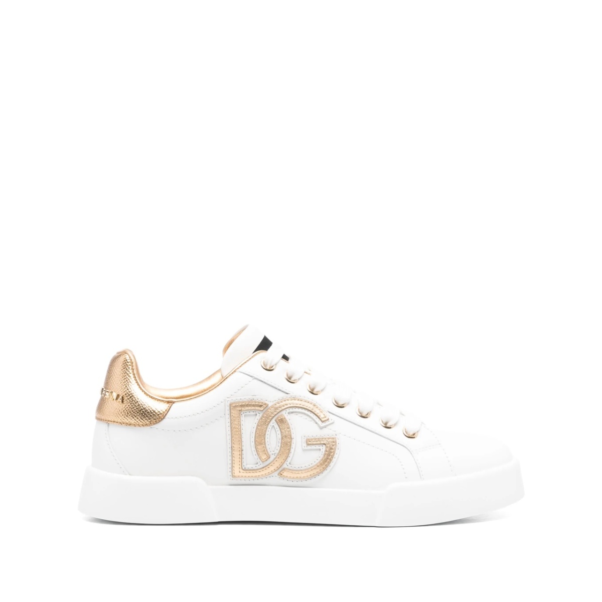 DG logo-patch sneakers