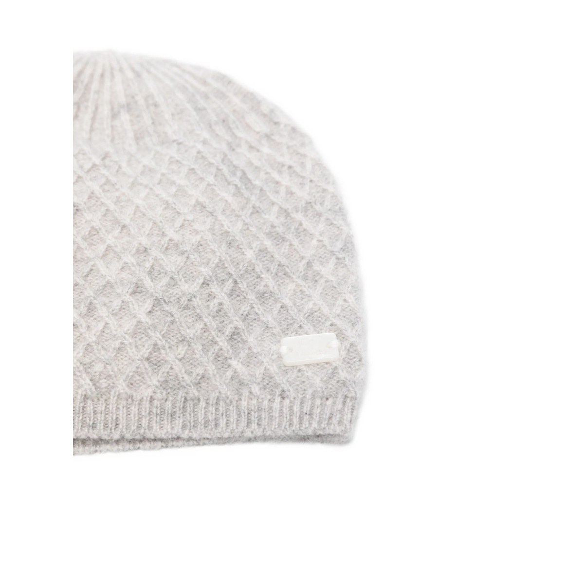 diamond-pattern beanie - Img 3