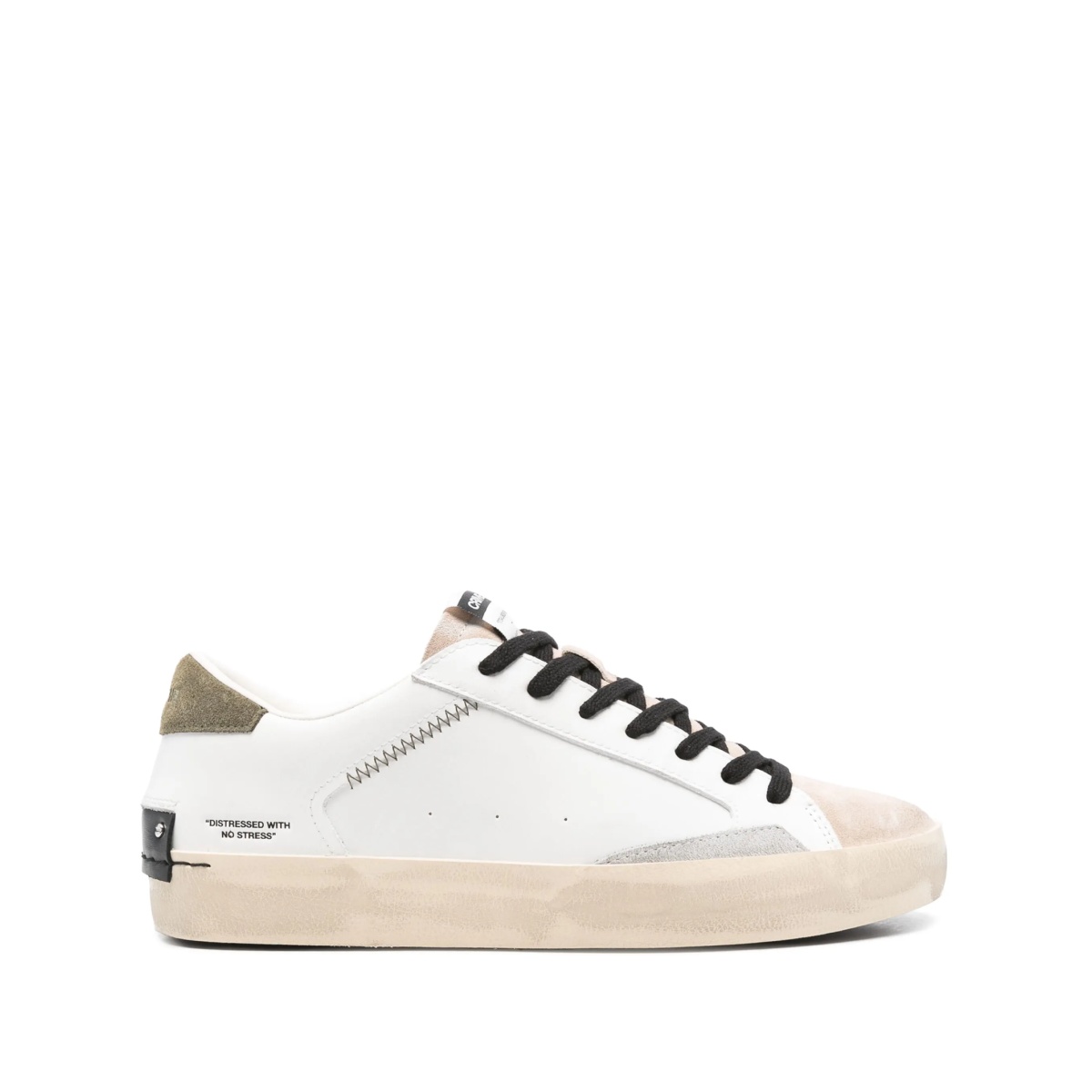 Distressed sneakers