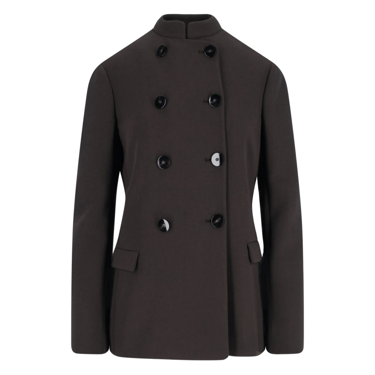 double-breasted button jacket