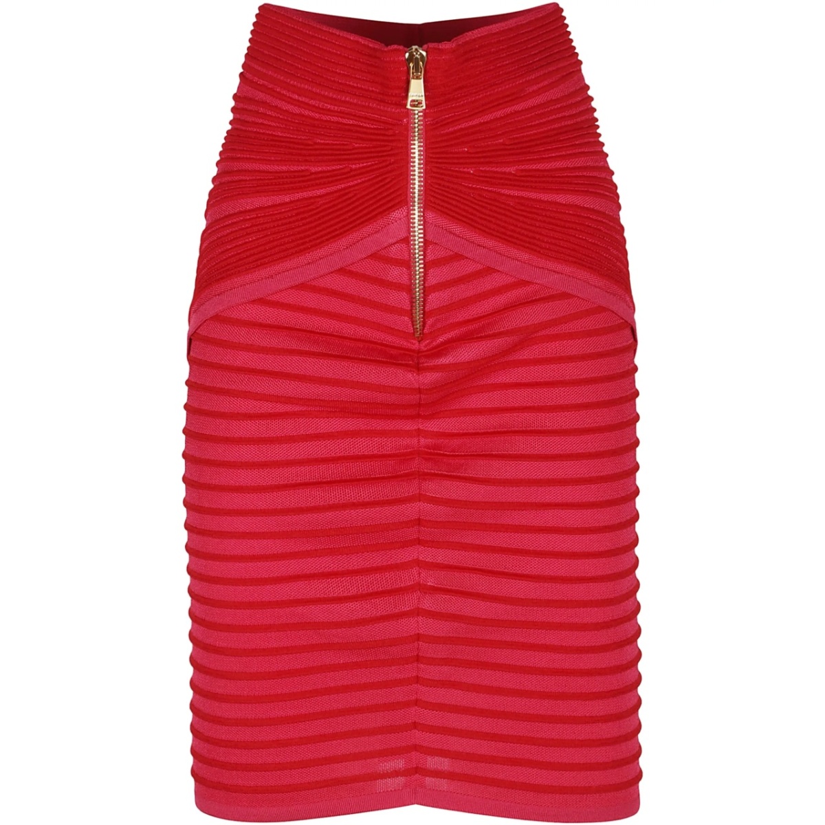 draped midi skirt