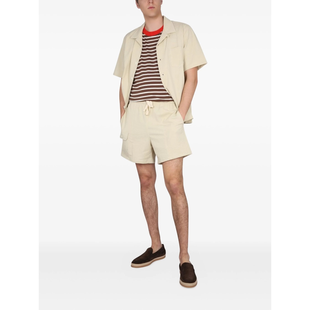 drawstring cargo shorts - Img 2