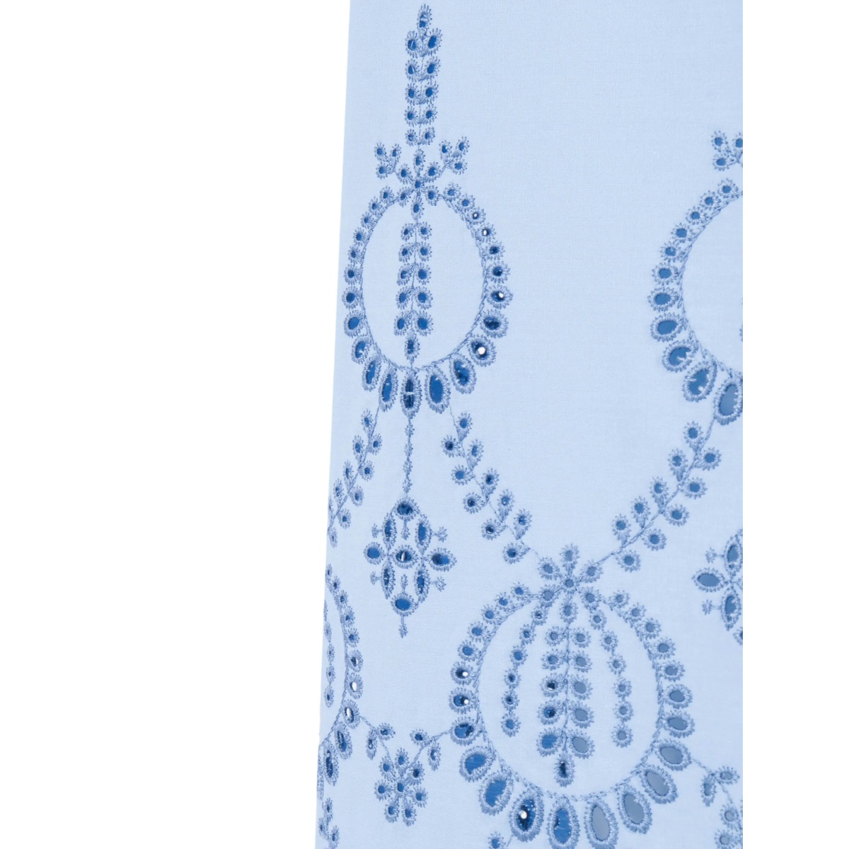 drawstring embroidered trousers - Img 3