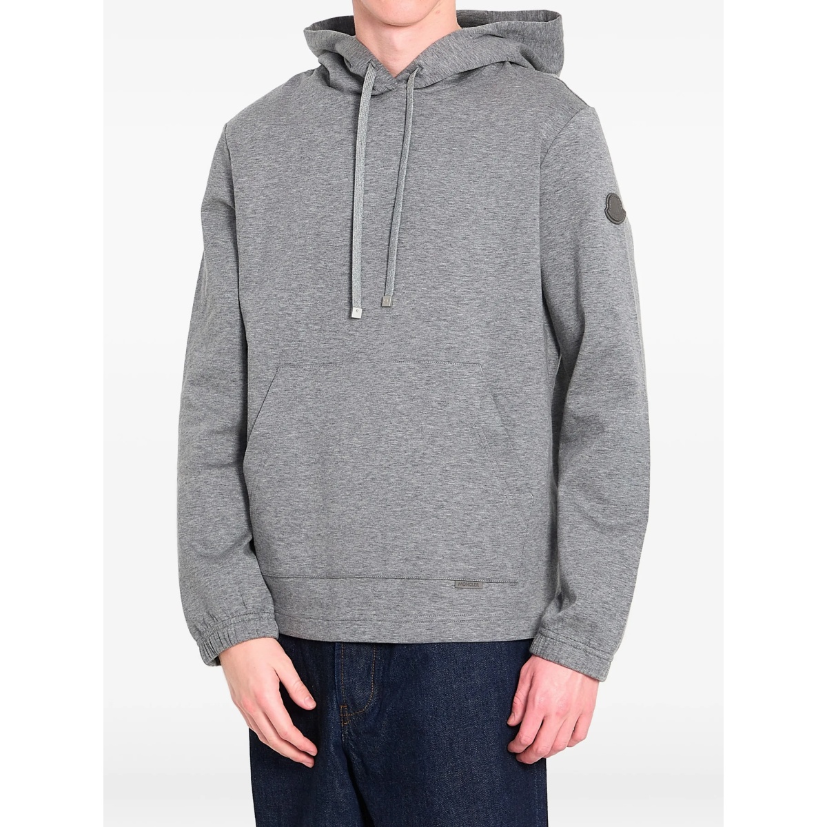 drawstring kangaroo pocket hoodie - Img 2