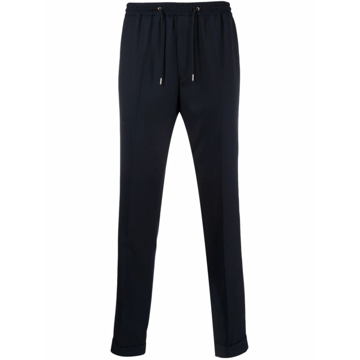 drawstring tapered leg trousers