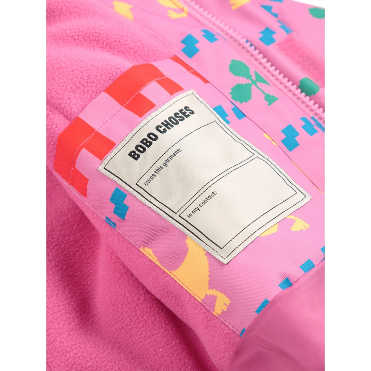 duck house print hooded jacket - Img 5