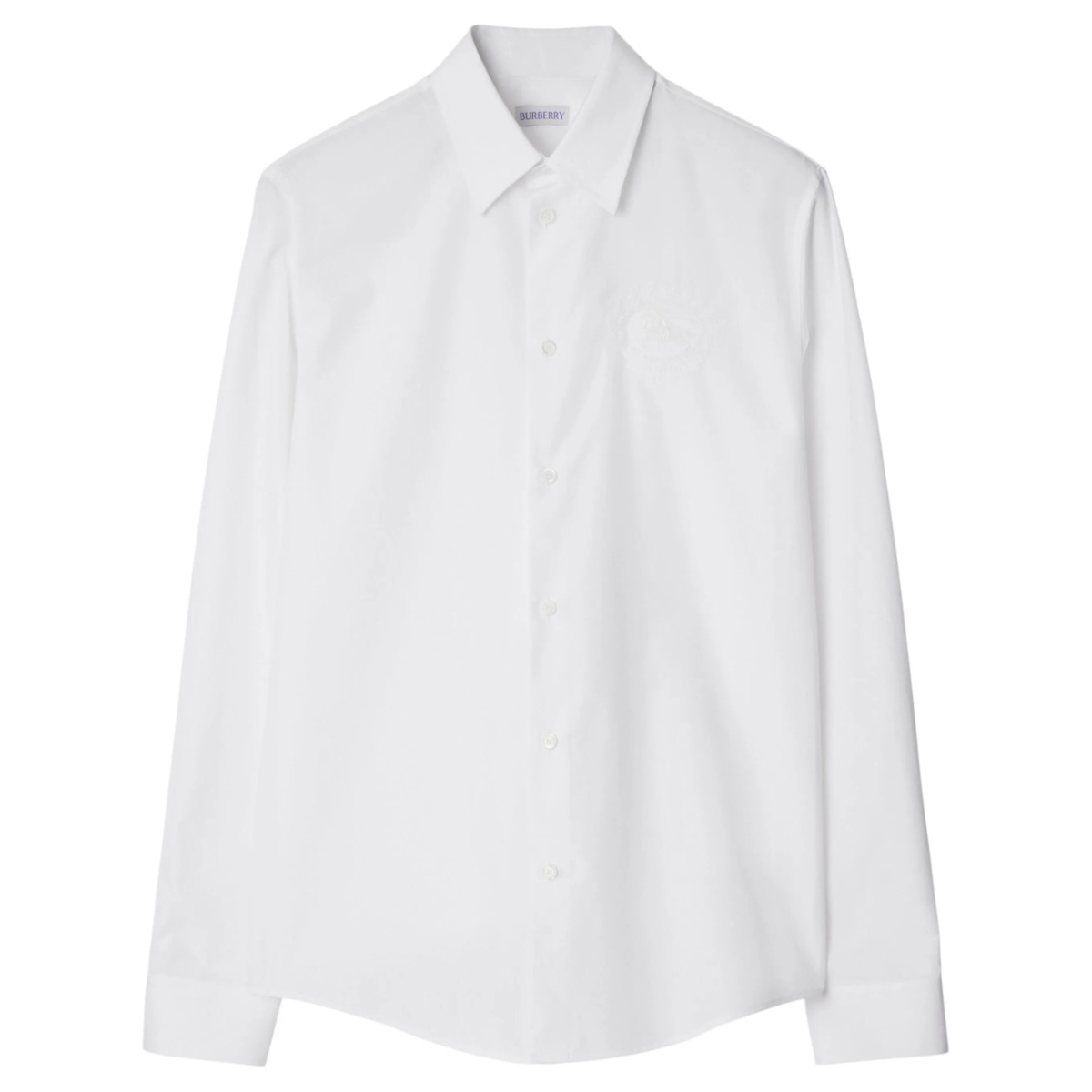 EKD-embroidered cotton shirt