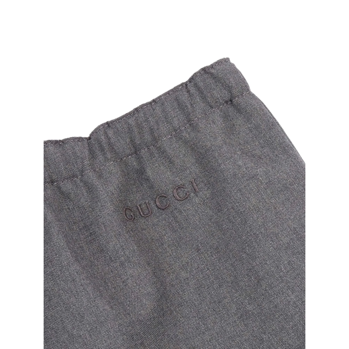 elastic-waist wool shorts - Img 3