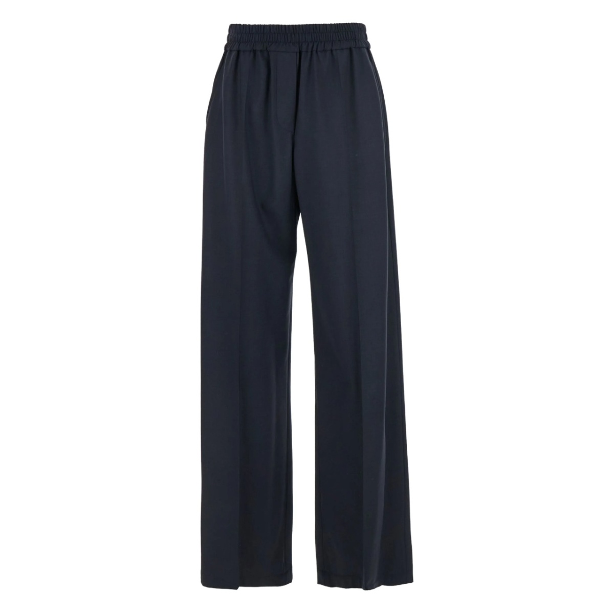 elasticated-waist trousers