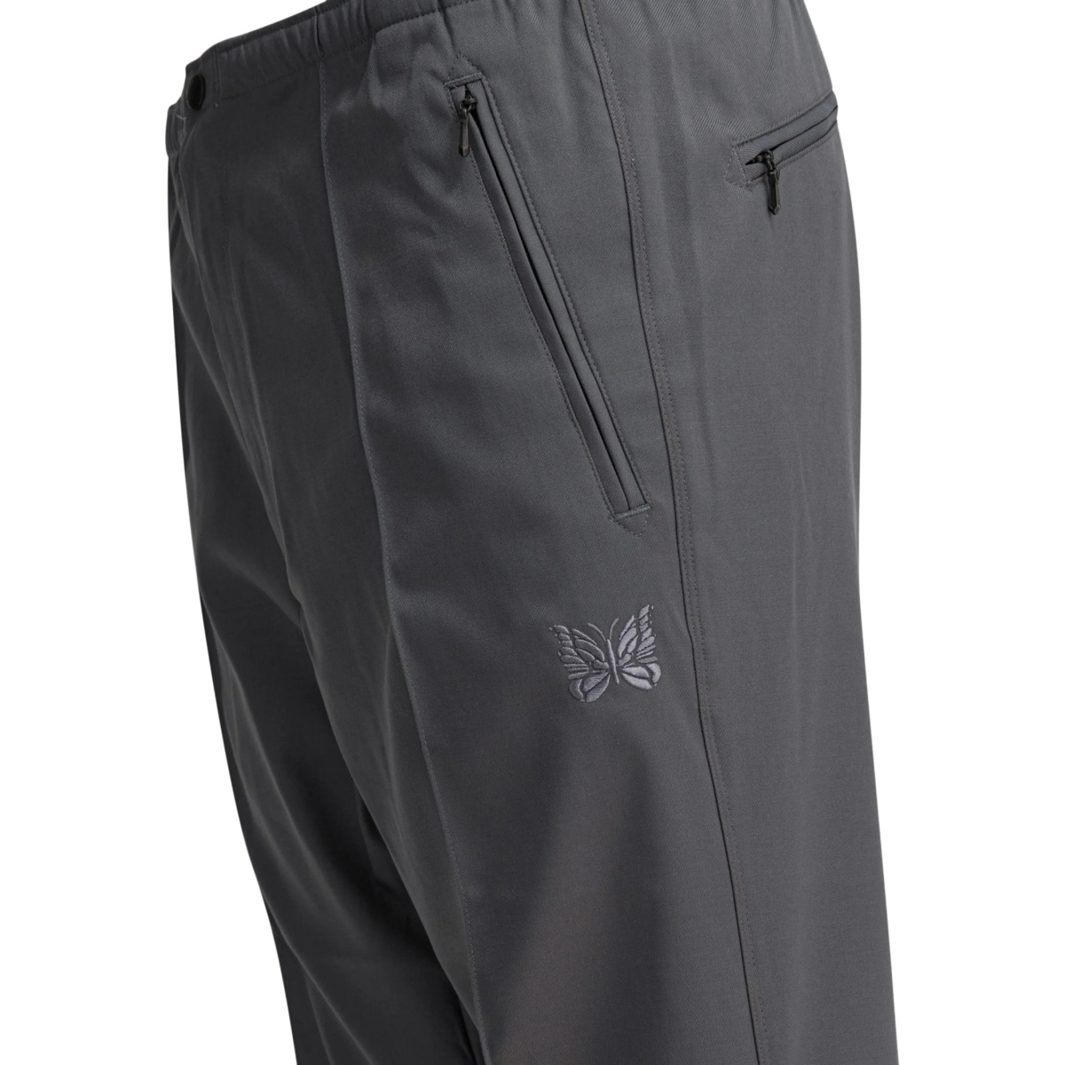 elasticated-waistband logo-embroidered track pants - Img 4