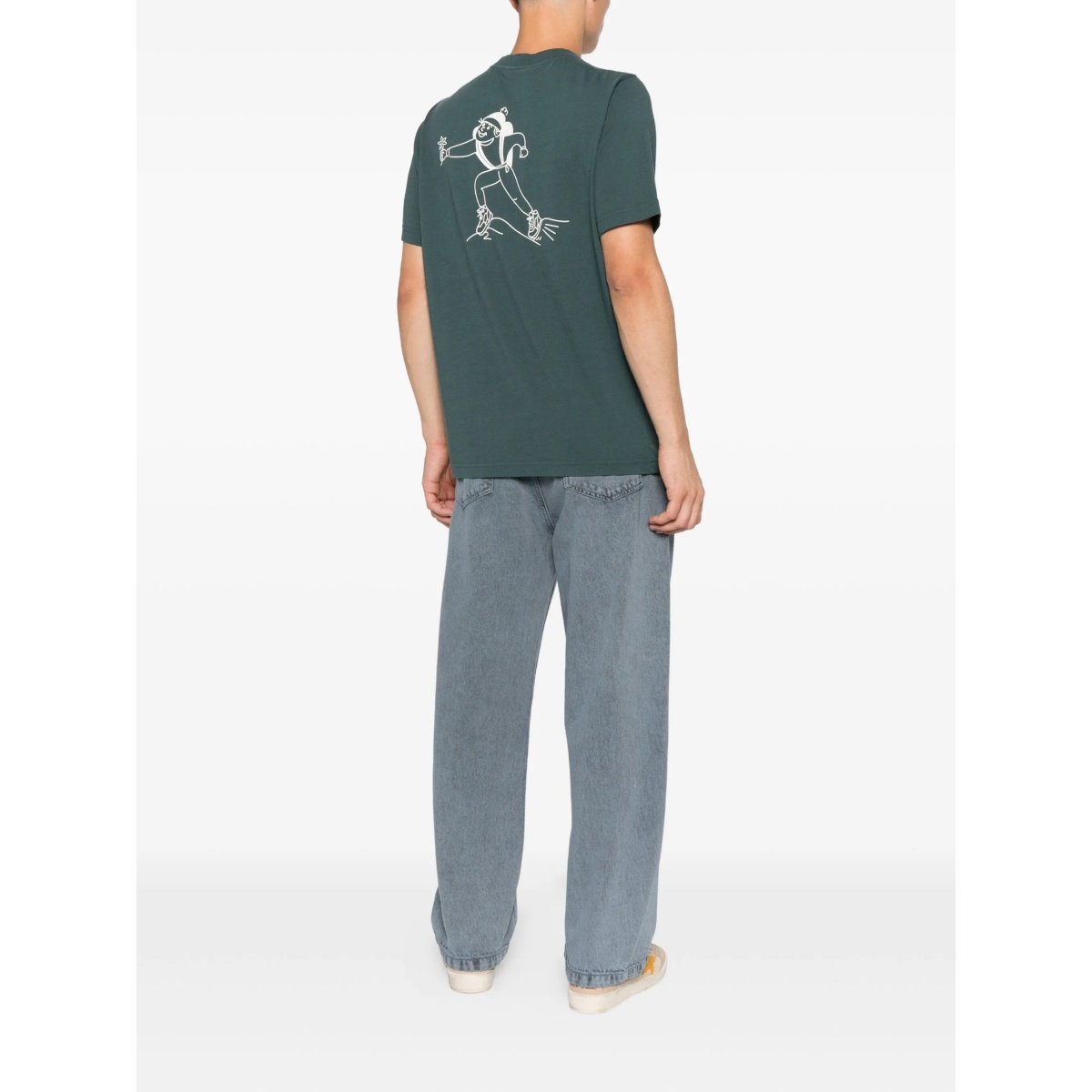 embroidered cotton T-shirt - Img 2