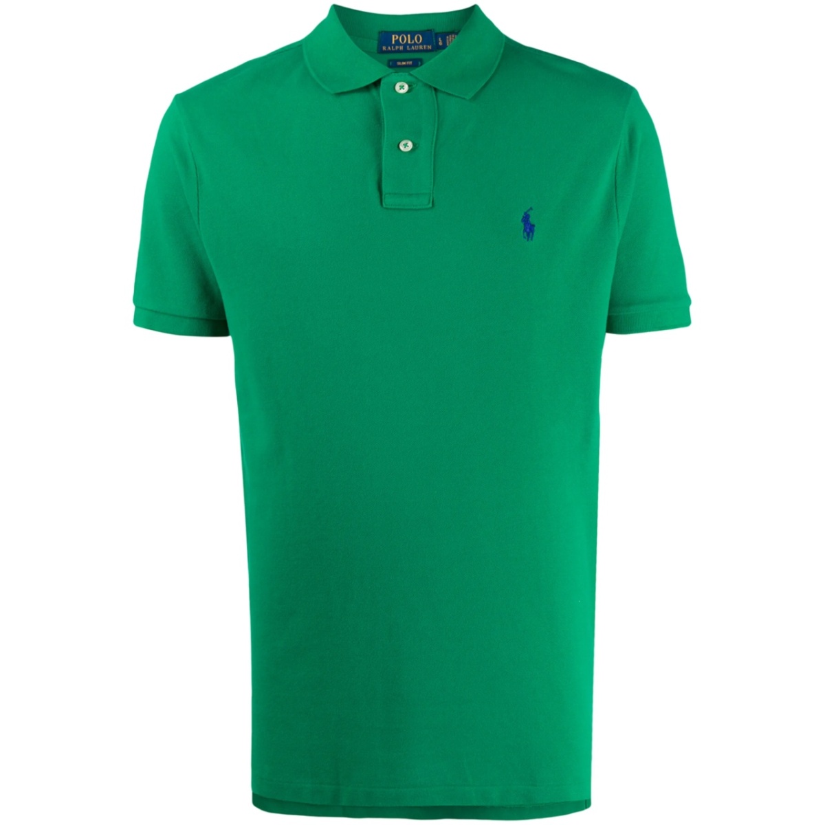 embroidered-logo polo shirt