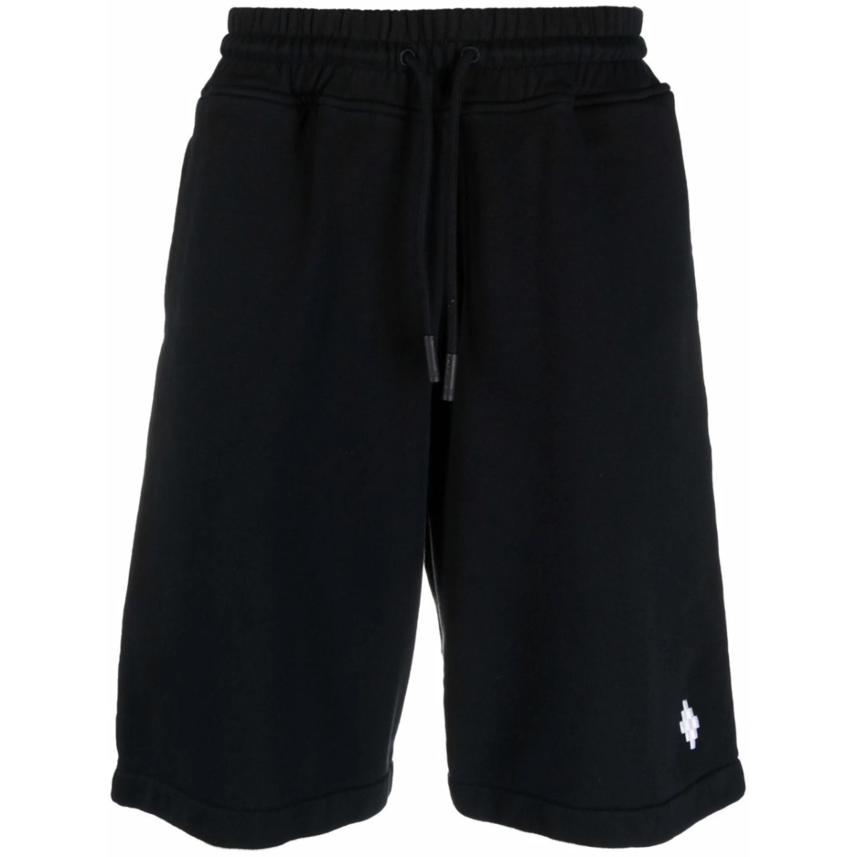 embroidered-motif track shorts